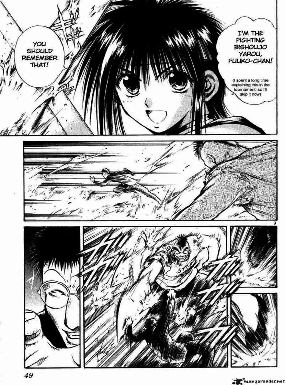 Truyện Tranh Ngọn Lửa Recca - Flame Of Recca trang 9