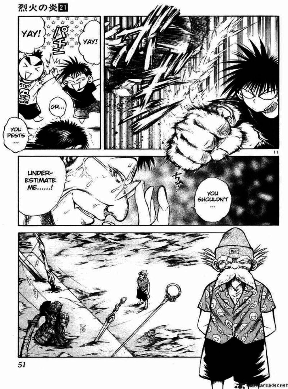 Truyện Tranh Ngọn Lửa Recca - Flame Of Recca trang 9