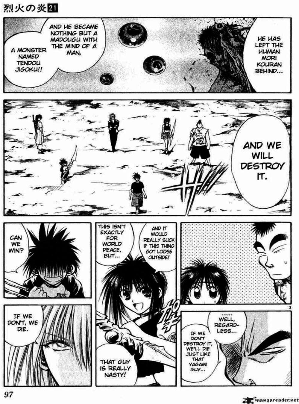 Truyện Tranh Ngọn Lửa Recca - Flame Of Recca trang 9