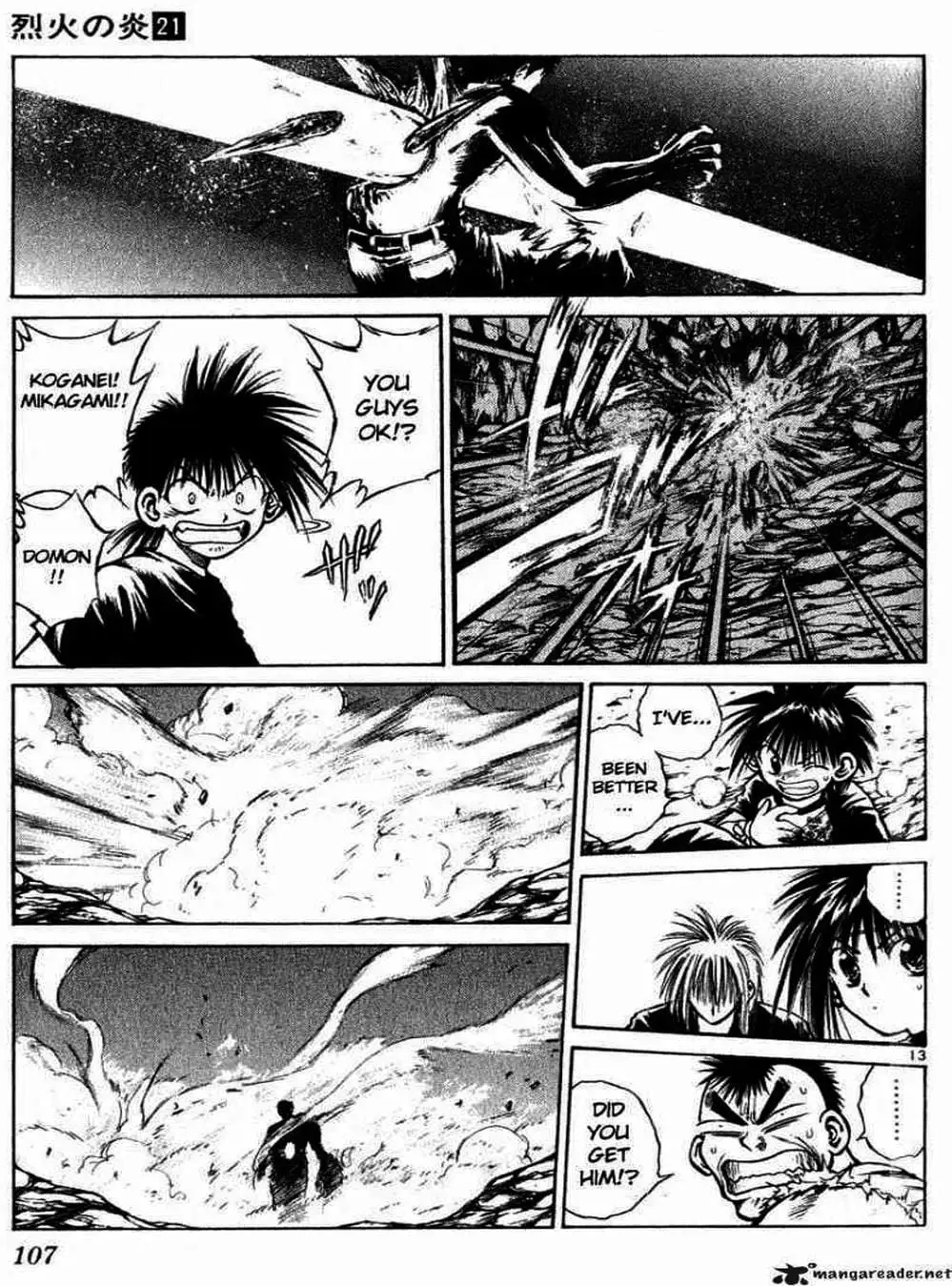 Truyện Tranh Ngọn Lửa Recca - Flame Of Recca trang 9