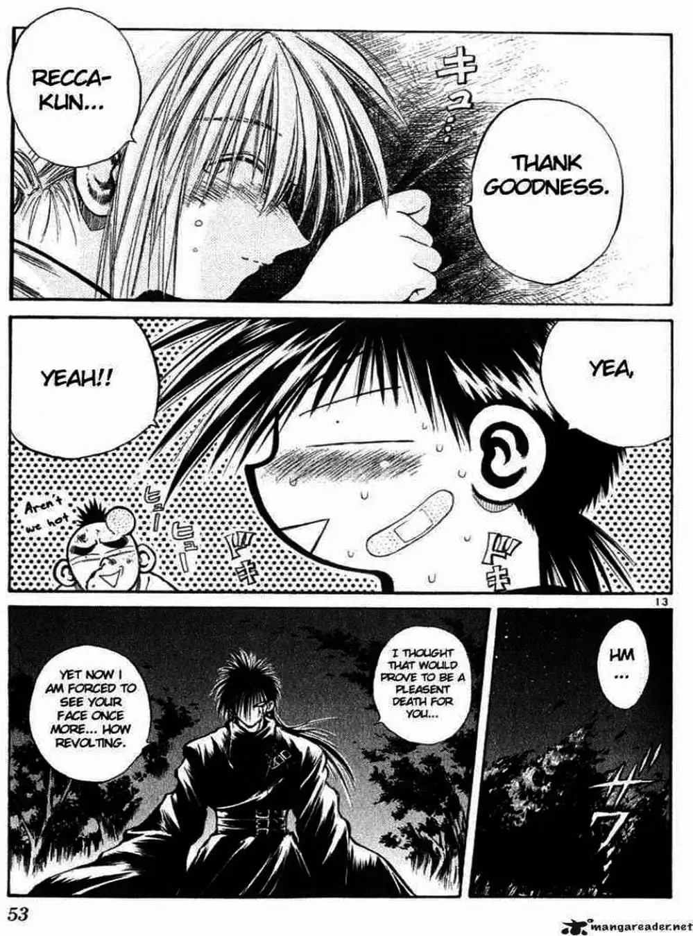 Truyện Tranh Ngọn Lửa Recca - Flame Of Recca trang 9