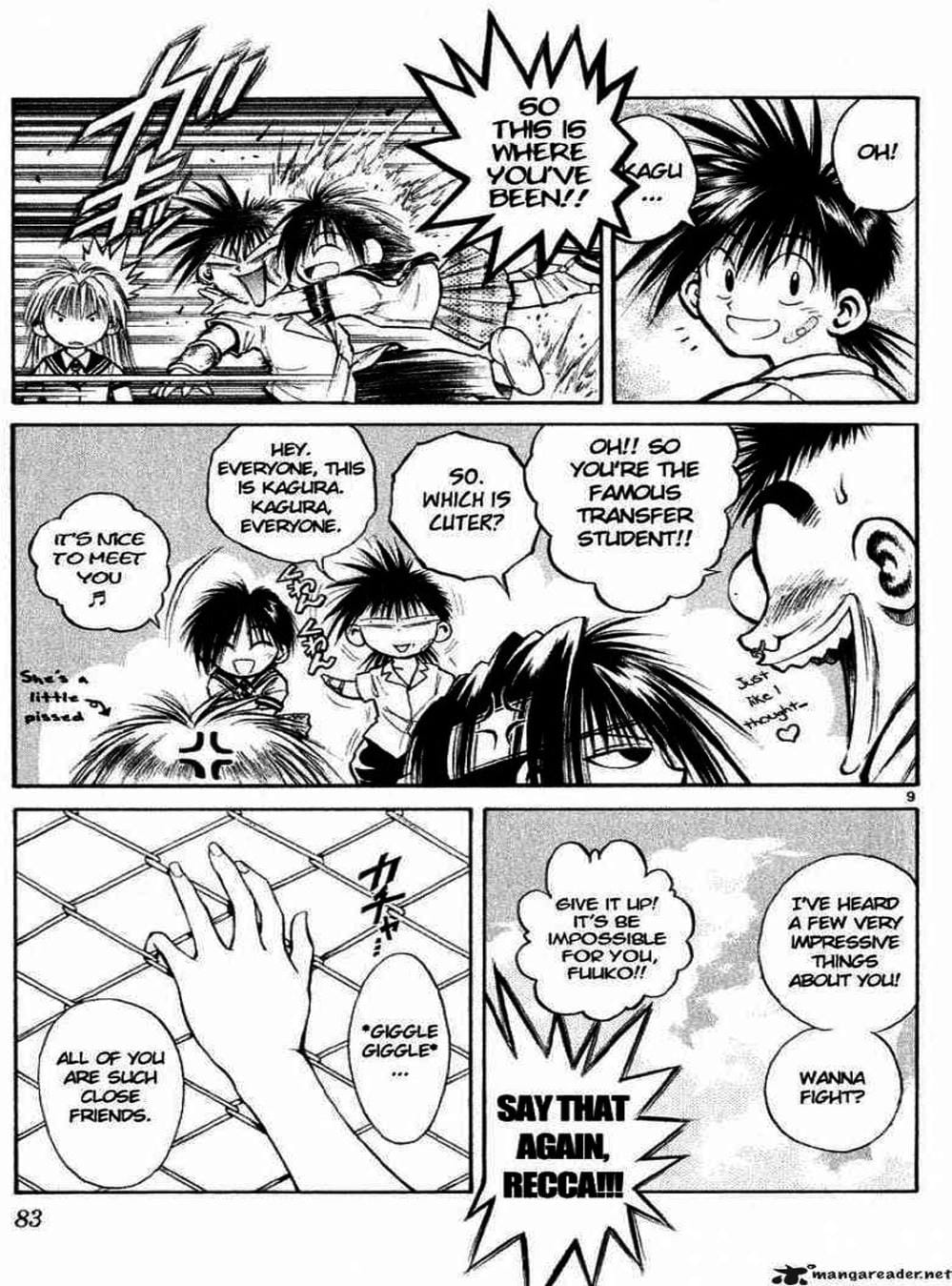 Truyện Tranh Ngọn Lửa Recca - Flame Of Recca trang 9