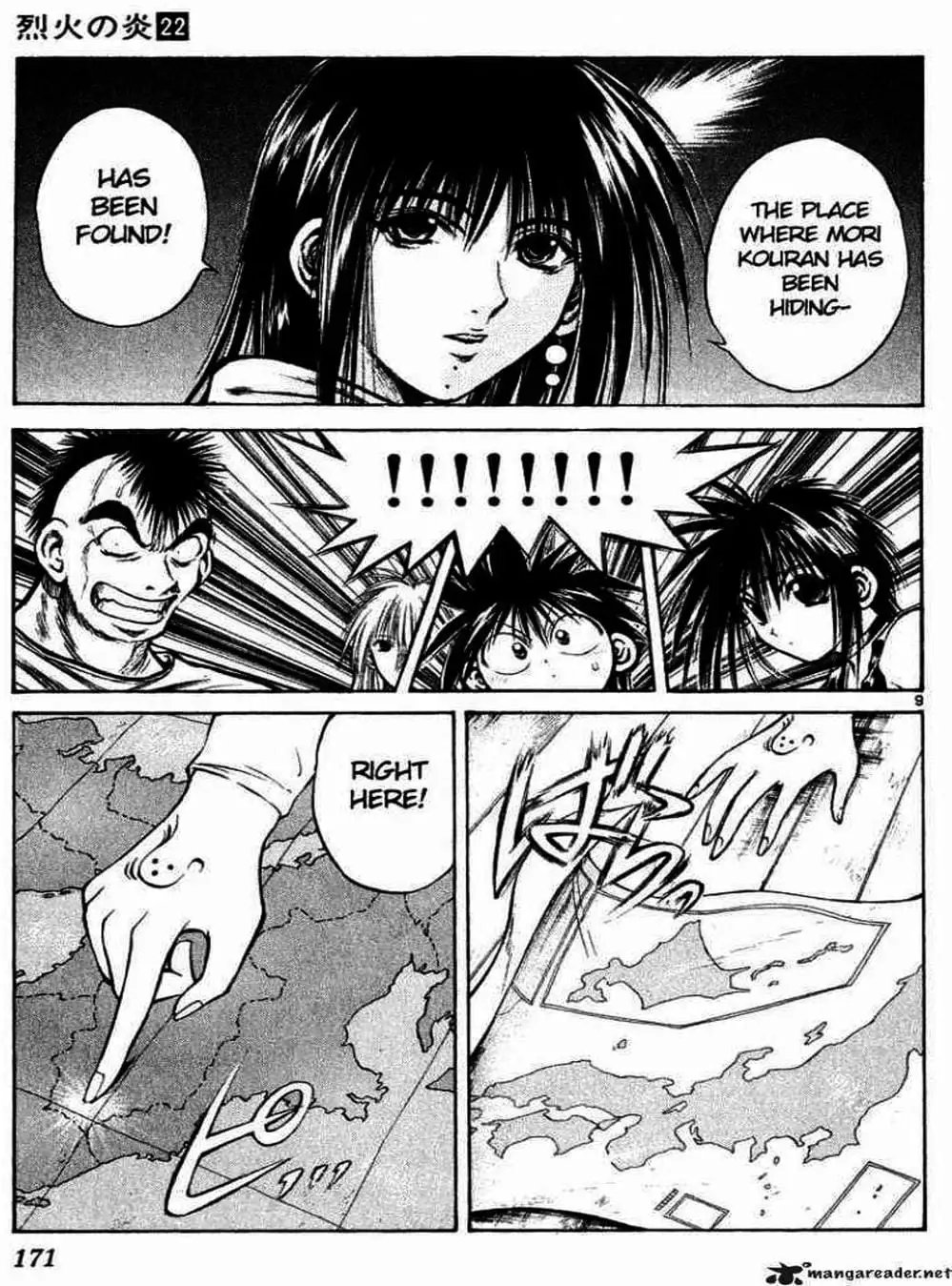 Truyện Tranh Ngọn Lửa Recca - Flame Of Recca trang 9