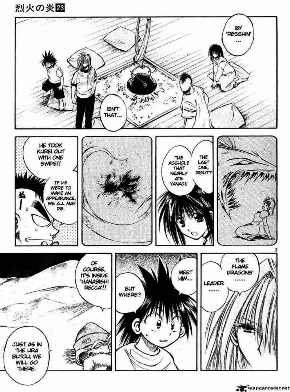 Truyện Tranh Ngọn Lửa Recca - Flame Of Recca trang 9