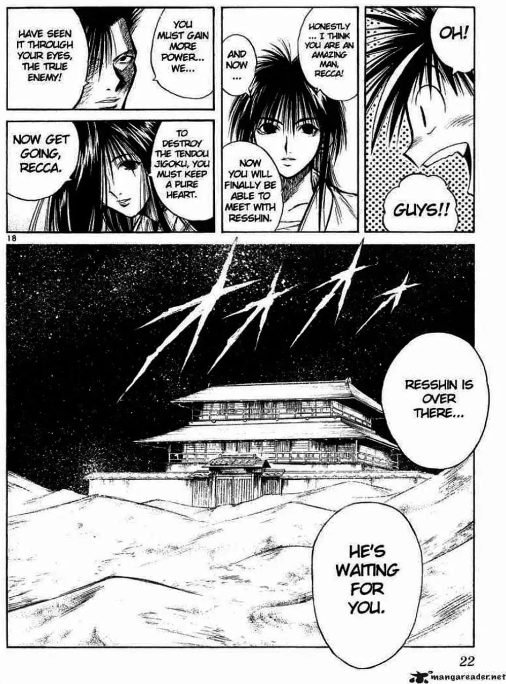 Truyện Tranh Ngọn Lửa Recca - Flame Of Recca trang 9