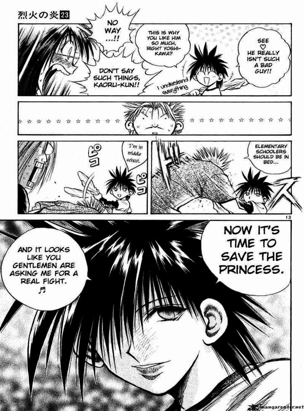 Truyện Tranh Ngọn Lửa Recca - Flame Of Recca trang 9