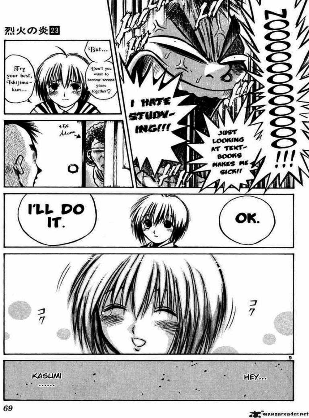 Truyện Tranh Ngọn Lửa Recca - Flame Of Recca trang 9