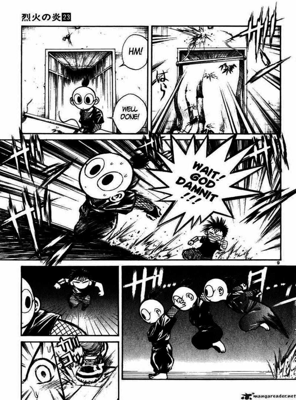 Truyện Tranh Ngọn Lửa Recca - Flame Of Recca trang 9