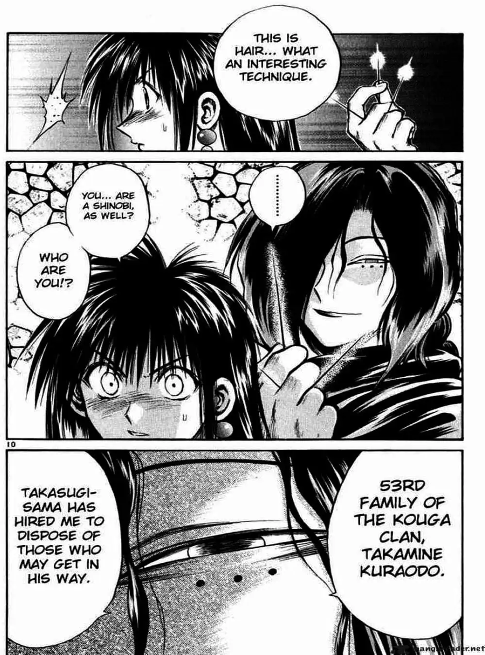 Truyện Tranh Ngọn Lửa Recca - Flame Of Recca trang 9