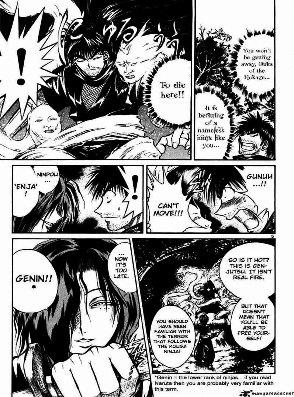 Truyện Tranh Ngọn Lửa Recca - Flame Of Recca trang 9