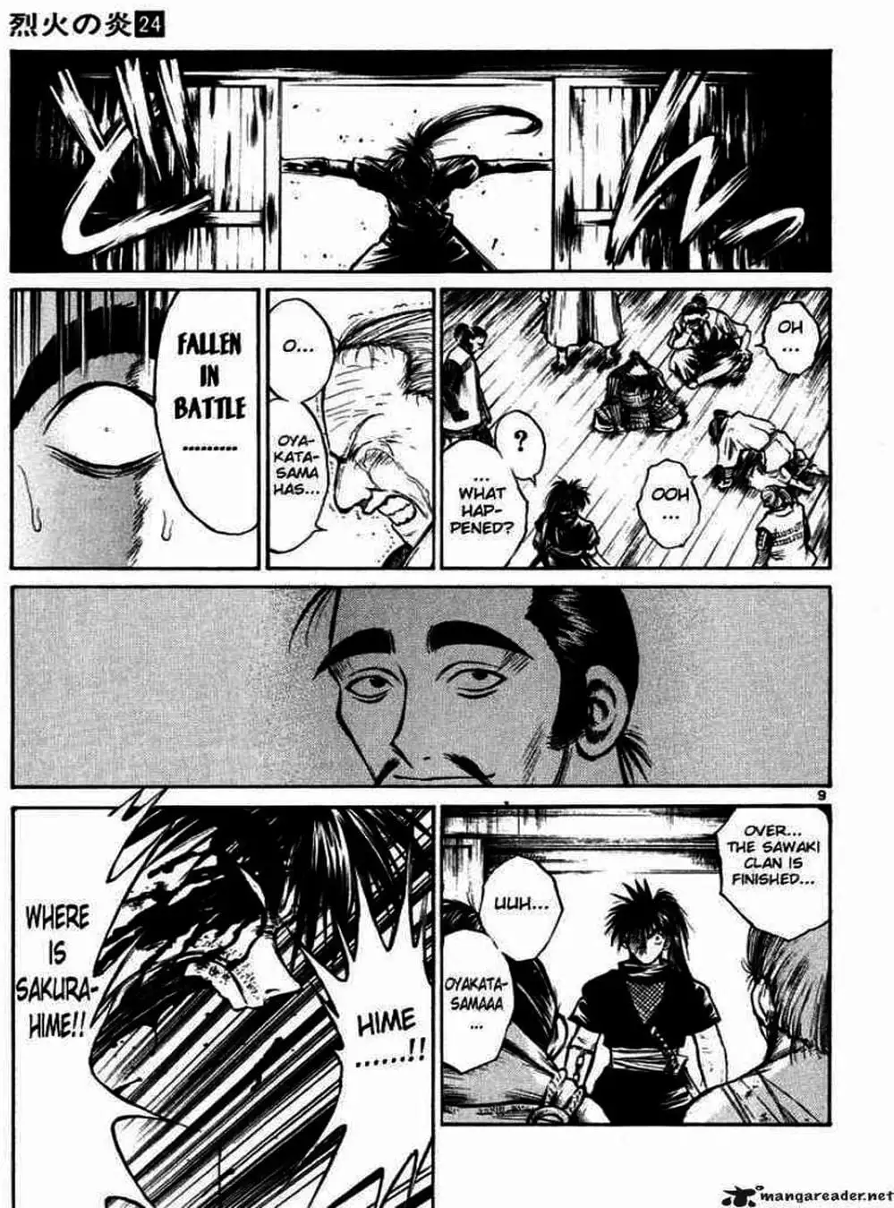 Truyện Tranh Ngọn Lửa Recca - Flame Of Recca trang 9