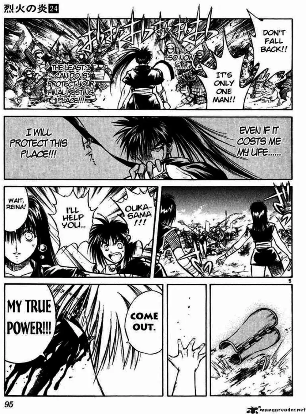 Truyện Tranh Ngọn Lửa Recca - Flame Of Recca trang 9