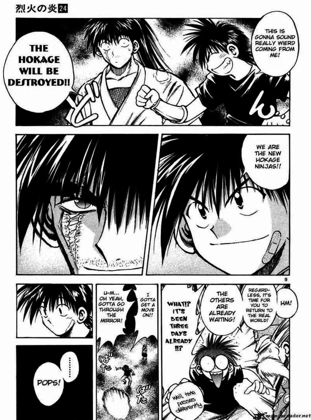 Truyện Tranh Ngọn Lửa Recca - Flame Of Recca trang 9