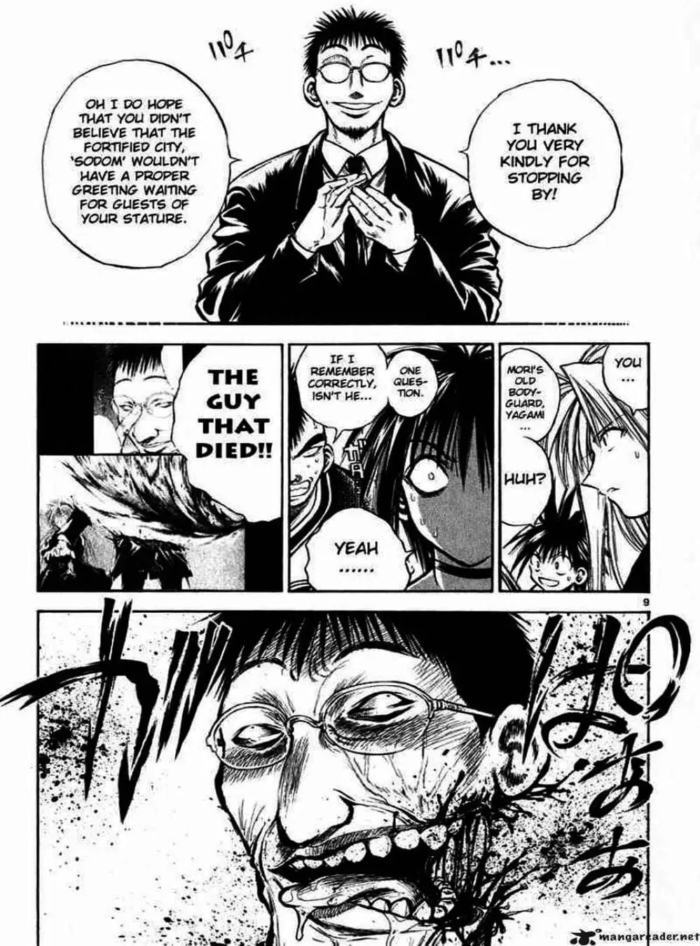 Truyện Tranh Ngọn Lửa Recca - Flame Of Recca trang 9