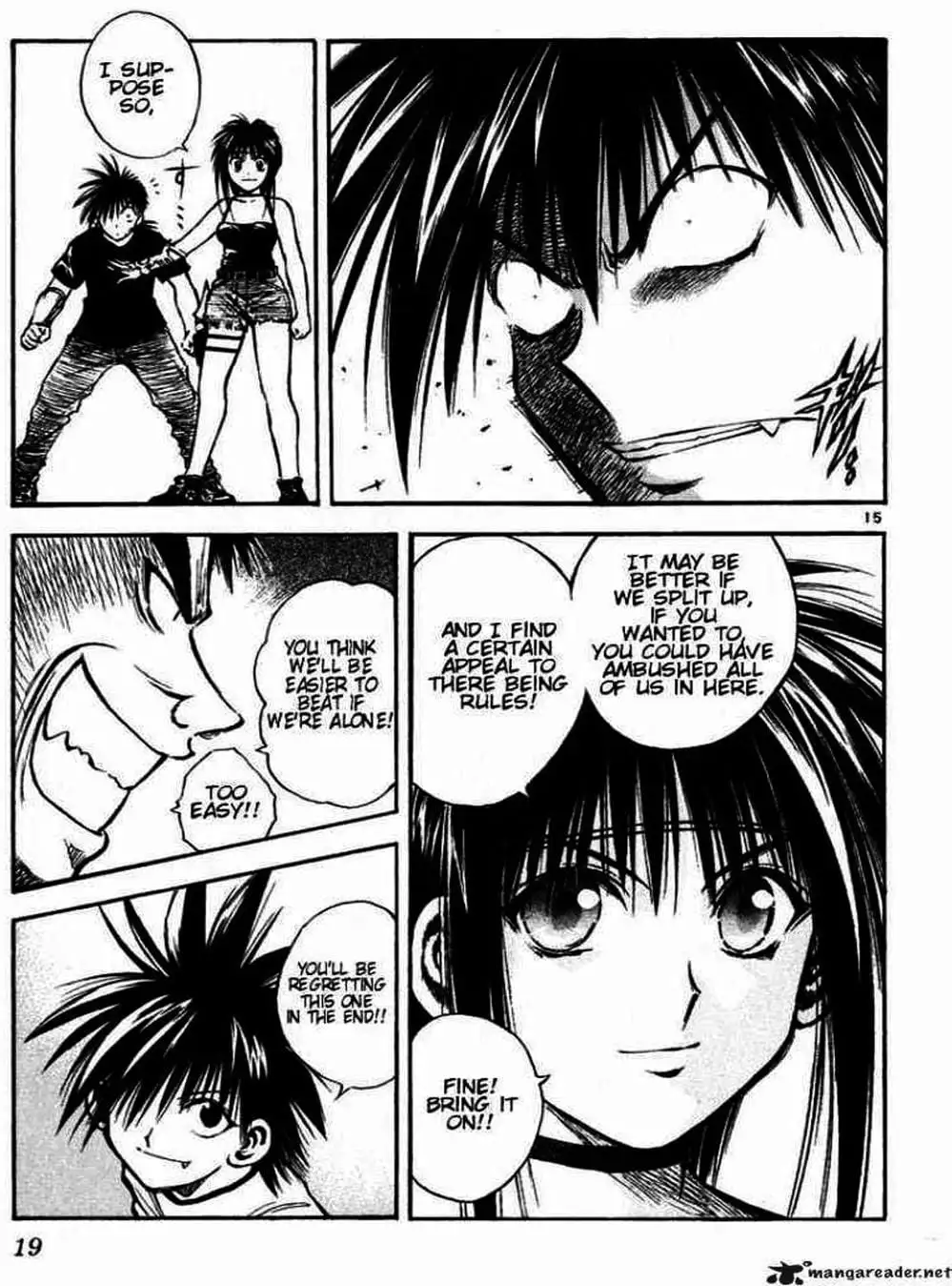 Truyện Tranh Ngọn Lửa Recca - Flame Of Recca trang 9