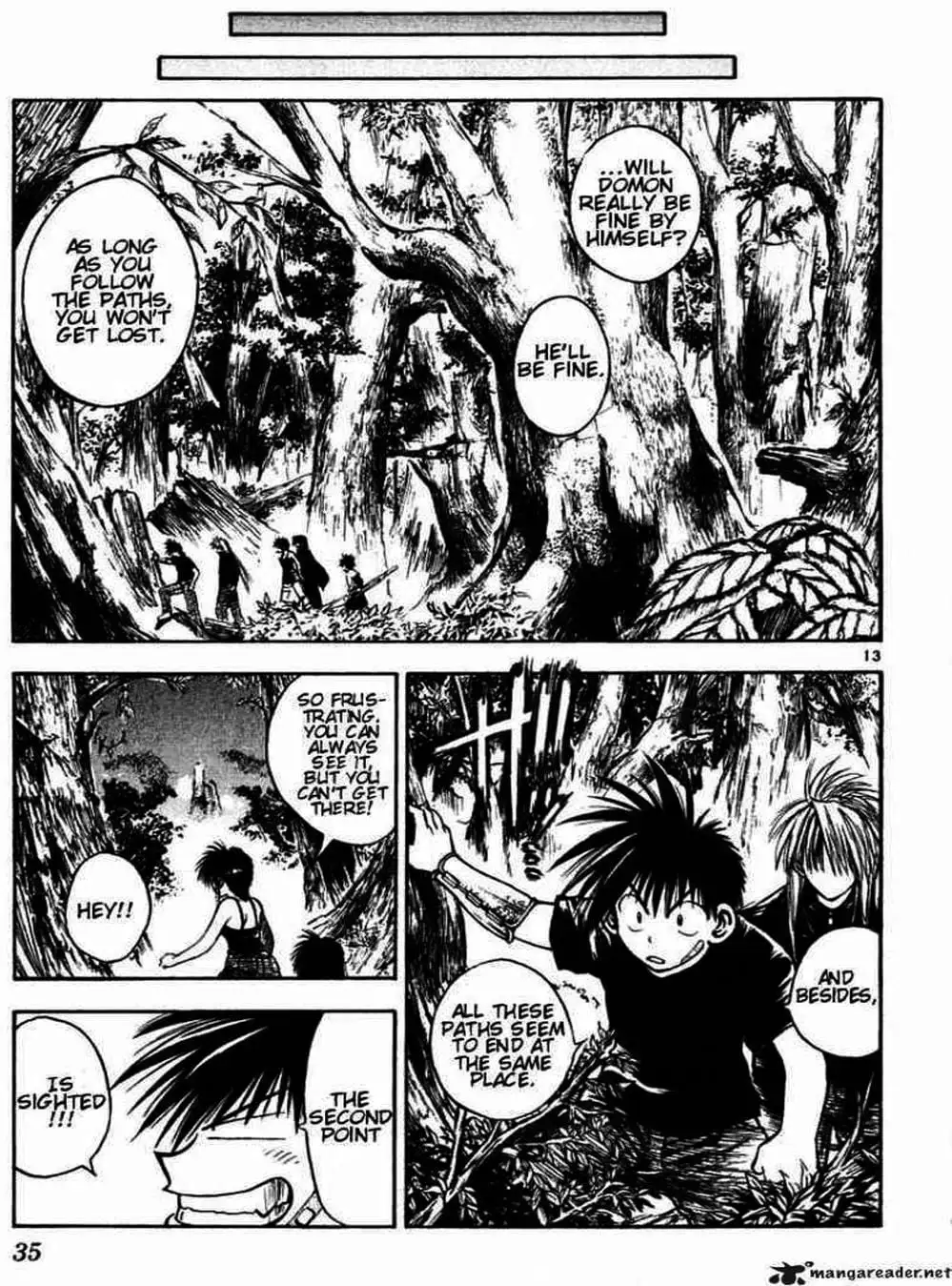 Truyện Tranh Ngọn Lửa Recca - Flame Of Recca trang 9