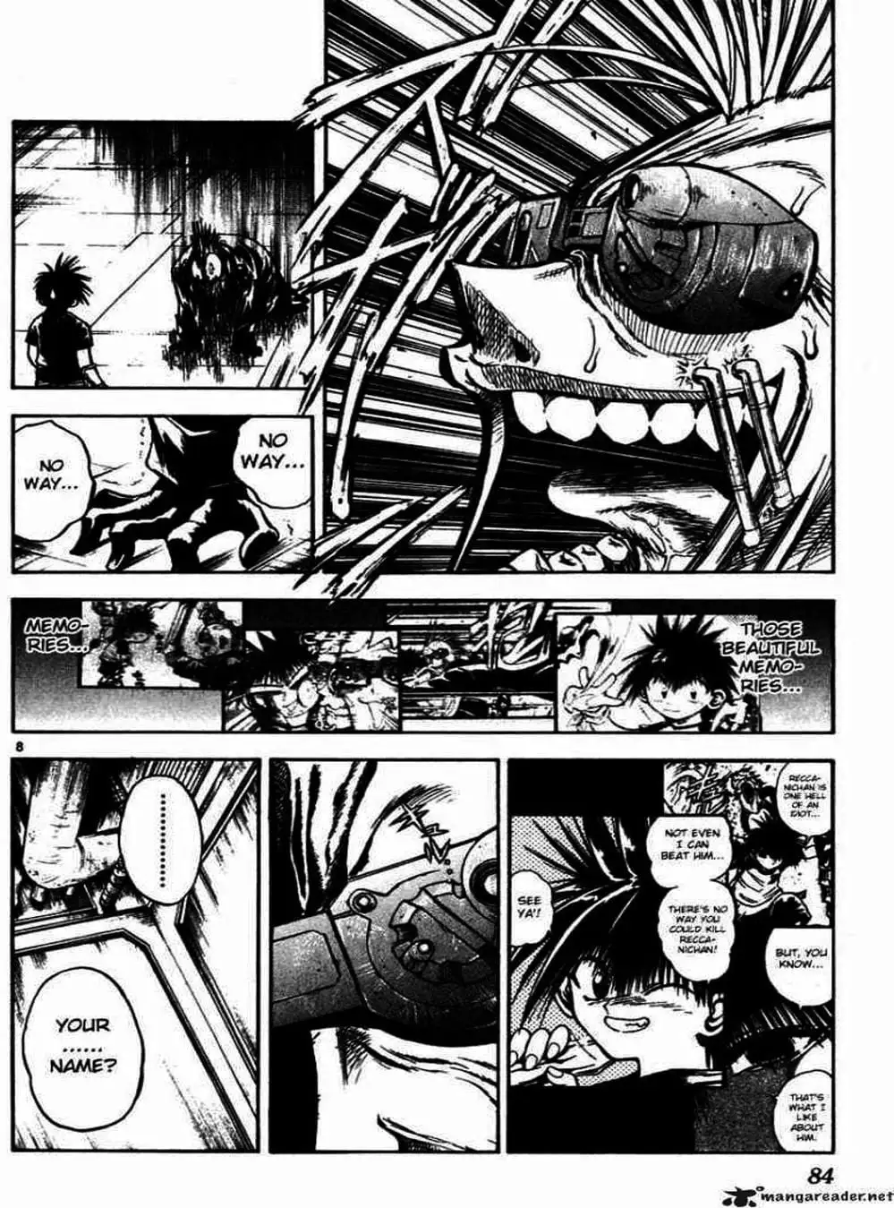 Truyện Tranh Ngọn Lửa Recca - Flame Of Recca trang 9