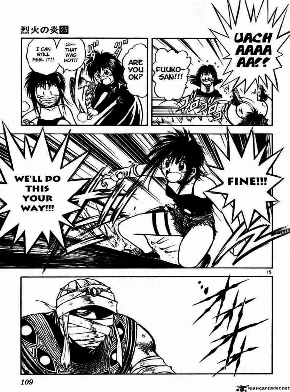 Truyện Tranh Ngọn Lửa Recca - Flame Of Recca trang 9