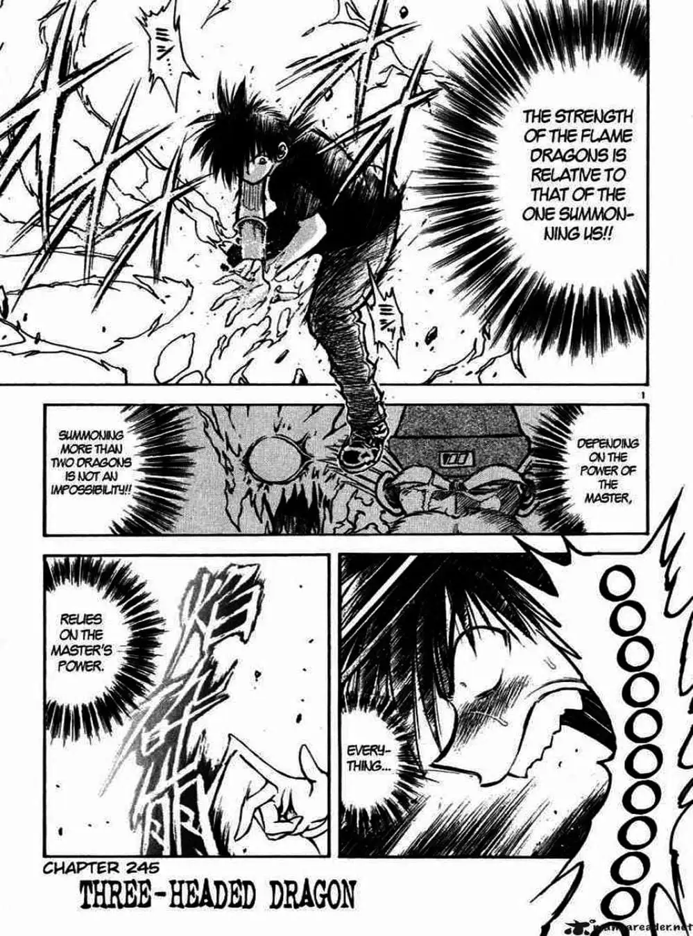 Truyện Tranh Ngọn Lửa Recca - Flame Of Recca trang 9