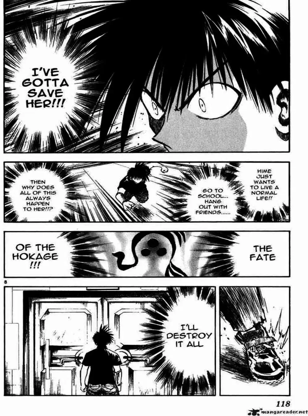 Truyện Tranh Ngọn Lửa Recca - Flame Of Recca trang 9