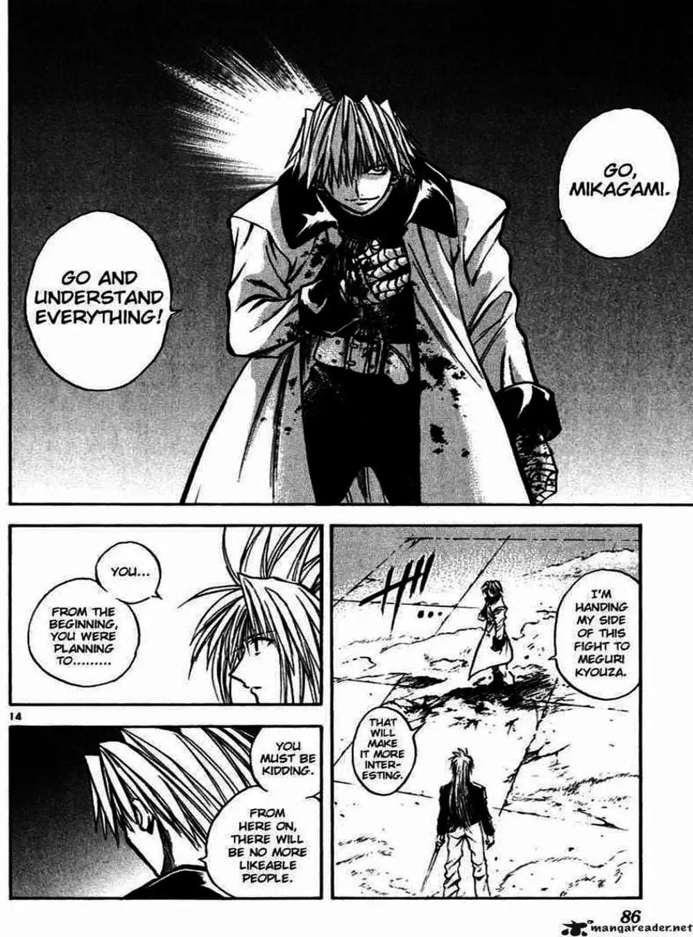 Truyện Tranh Ngọn Lửa Recca - Flame Of Recca trang 9