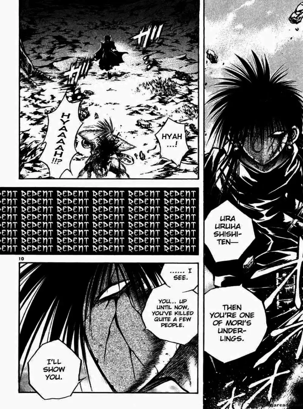 Truyện Tranh Ngọn Lửa Recca - Flame Of Recca trang 9