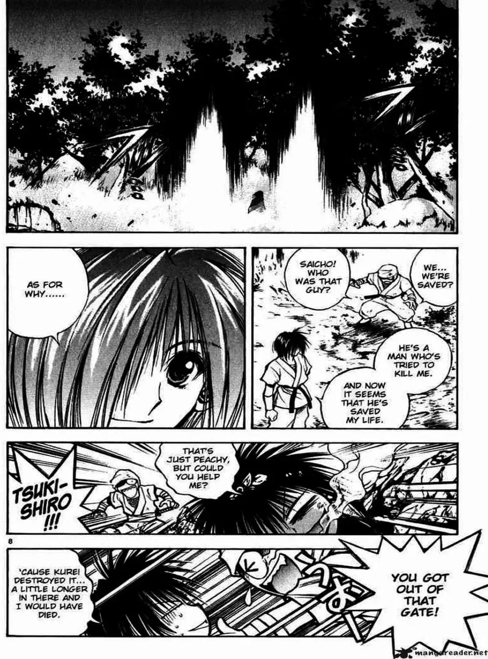 Truyện Tranh Ngọn Lửa Recca - Flame Of Recca trang 9