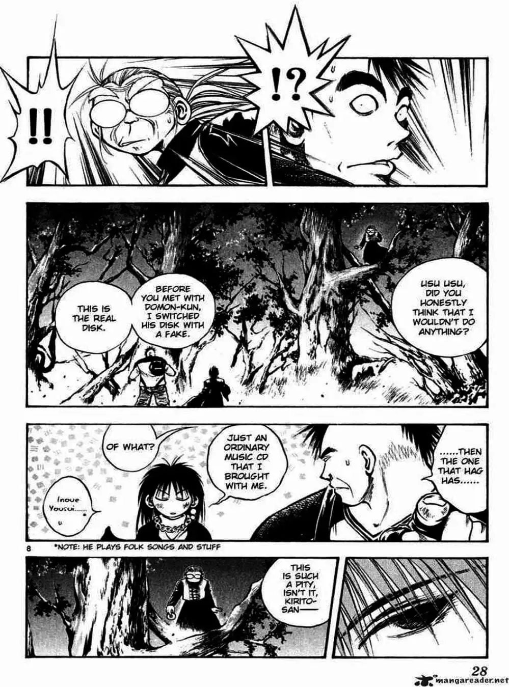 Truyện Tranh Ngọn Lửa Recca - Flame Of Recca trang 9