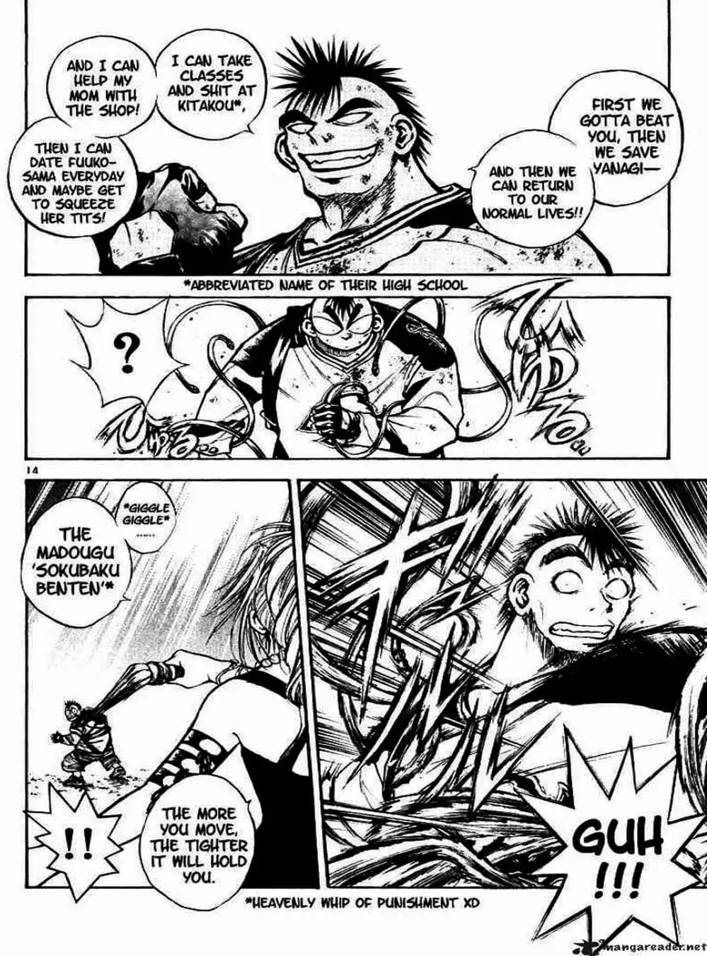 Truyện Tranh Ngọn Lửa Recca - Flame Of Recca trang 9