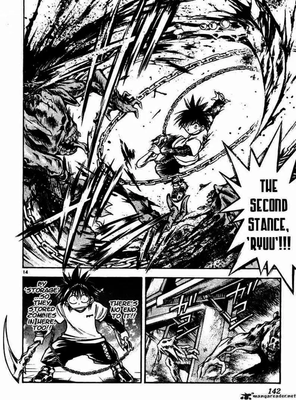 Truyện Tranh Ngọn Lửa Recca - Flame Of Recca trang 9