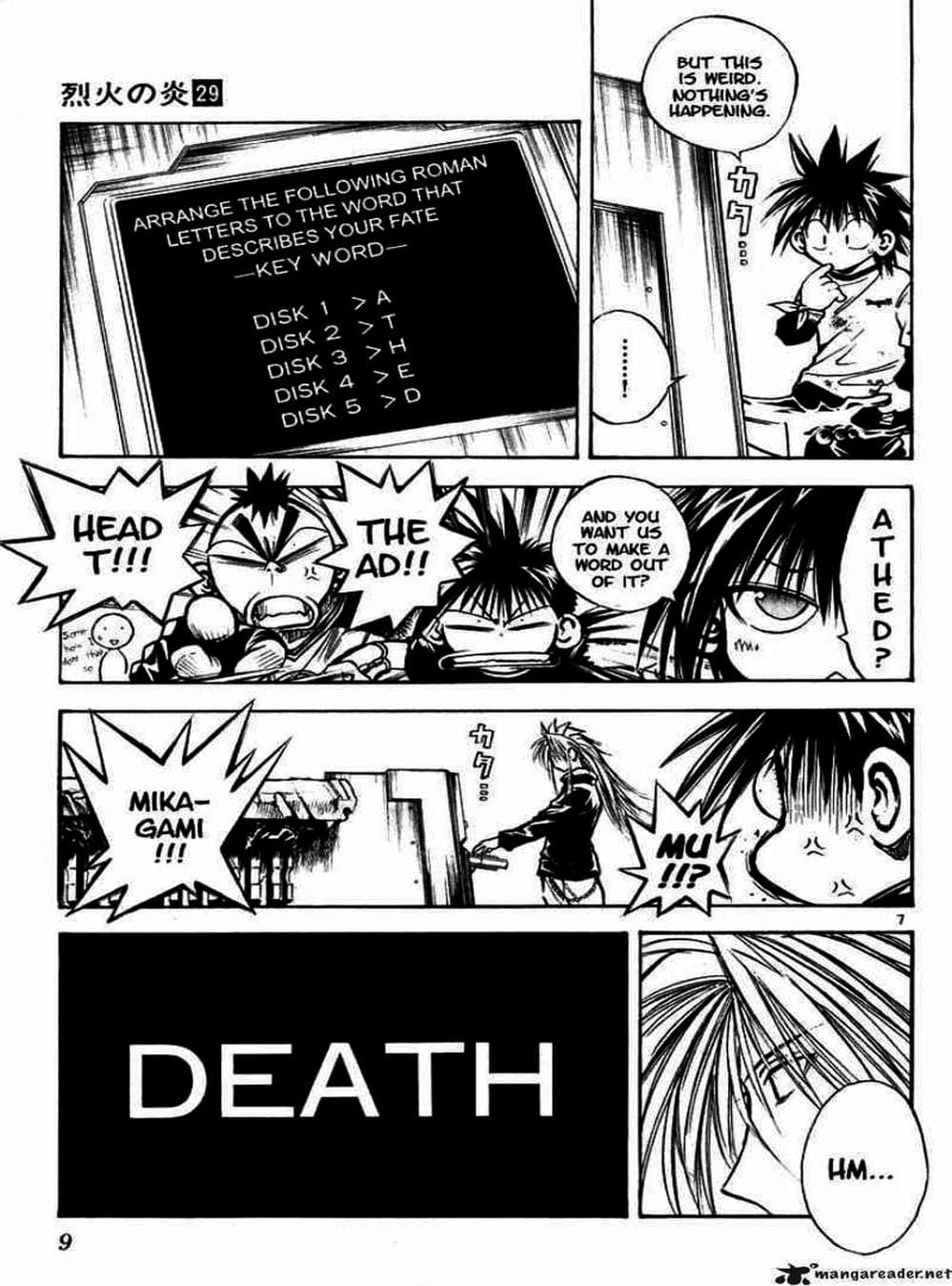 Truyện Tranh Ngọn Lửa Recca - Flame Of Recca trang 9