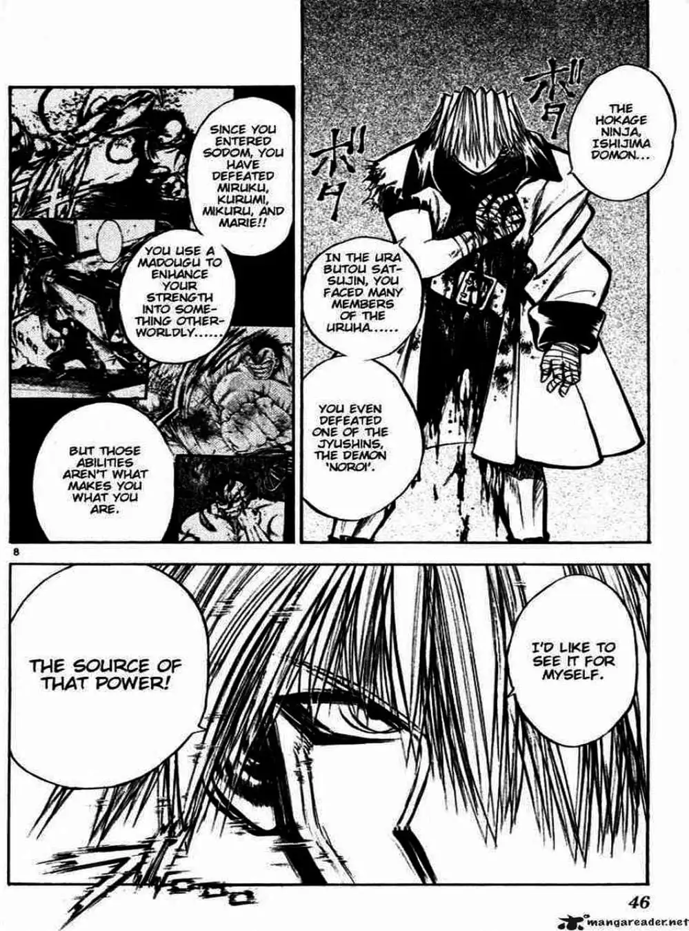 Truyện Tranh Ngọn Lửa Recca - Flame Of Recca trang 9