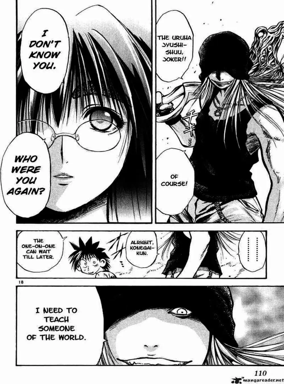 Truyện Tranh Ngọn Lửa Recca - Flame Of Recca trang 9