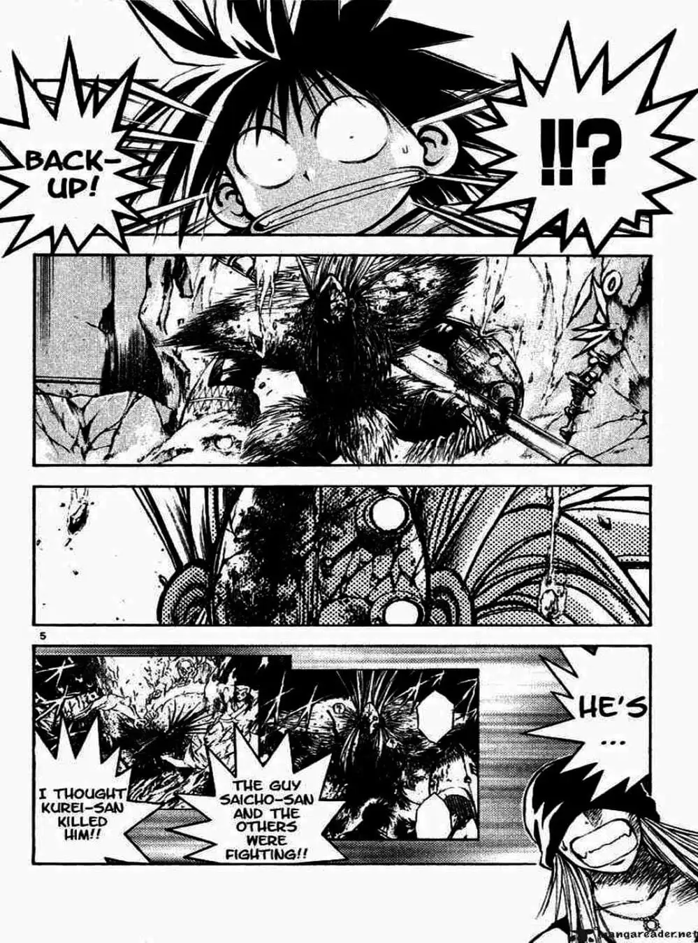 Truyện Tranh Ngọn Lửa Recca - Flame Of Recca trang 9