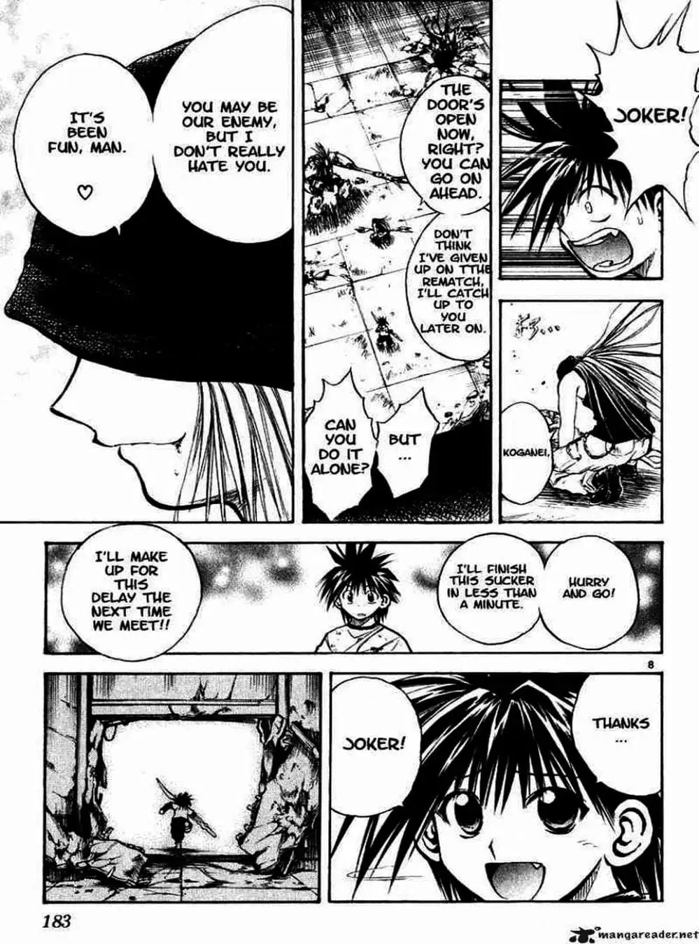 Truyện Tranh Ngọn Lửa Recca - Flame Of Recca trang 9