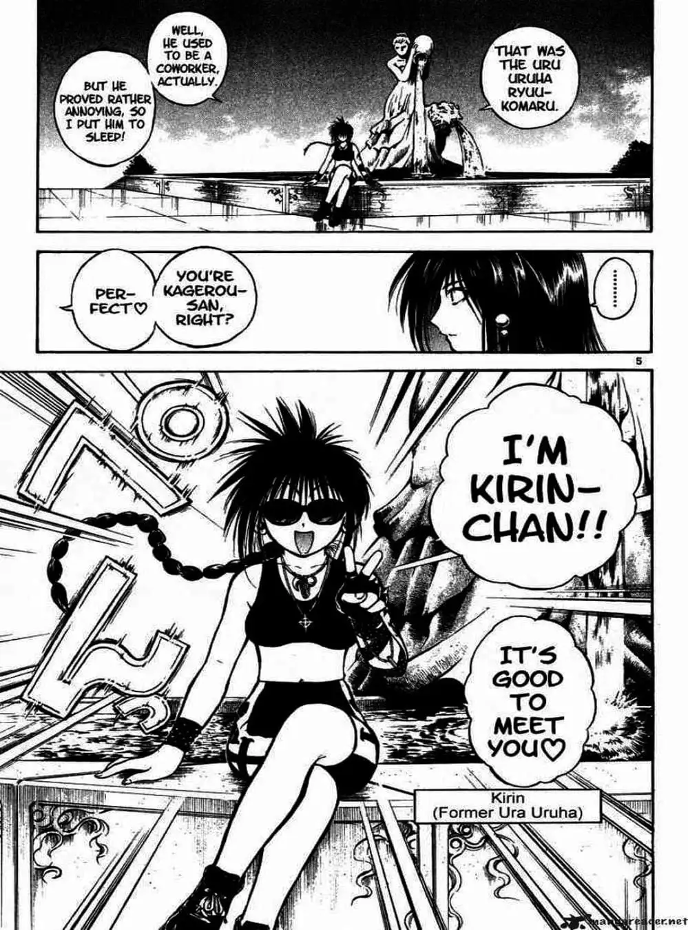 Truyện Tranh Ngọn Lửa Recca - Flame Of Recca trang 9