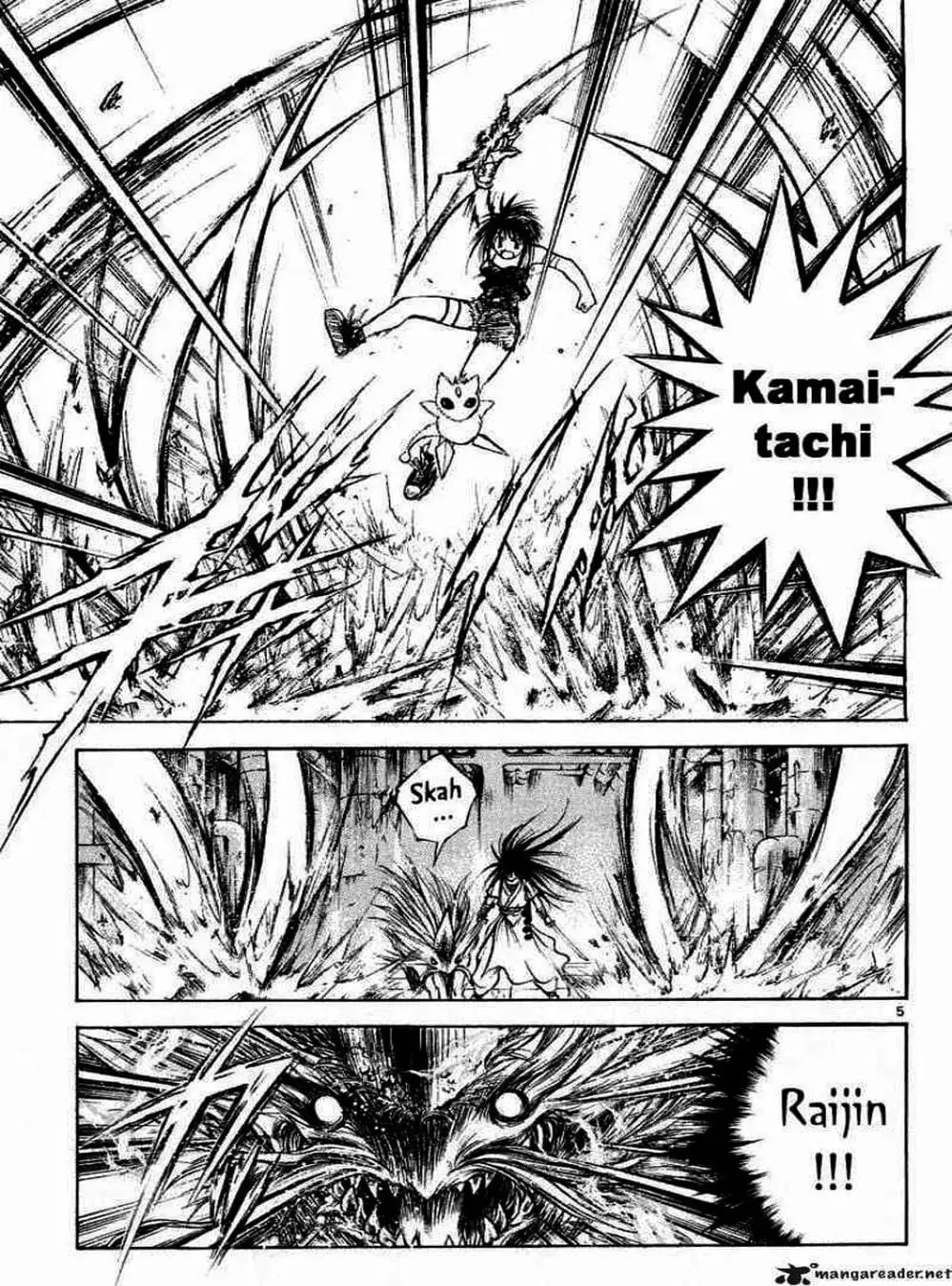 Truyện Tranh Ngọn Lửa Recca - Flame Of Recca trang 9