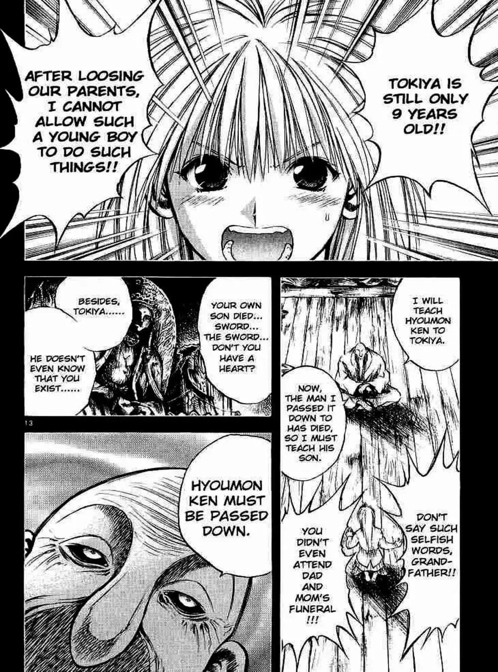 Truyện Tranh Ngọn Lửa Recca - Flame Of Recca trang 9