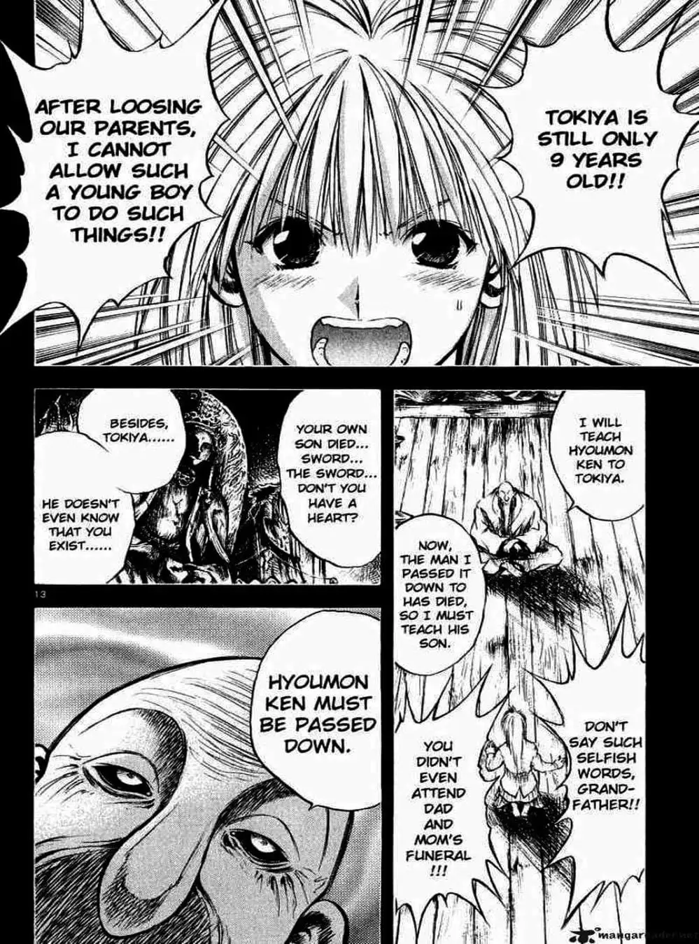 Truyện Tranh Ngọn Lửa Recca - Flame Of Recca trang 9