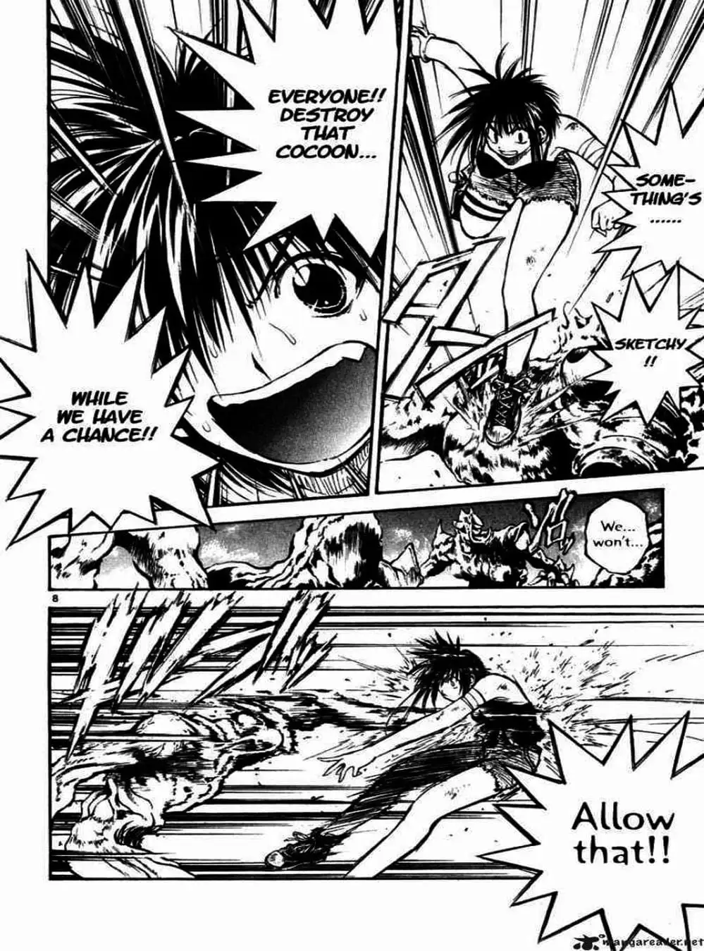 Truyện Tranh Ngọn Lửa Recca - Flame Of Recca trang 9