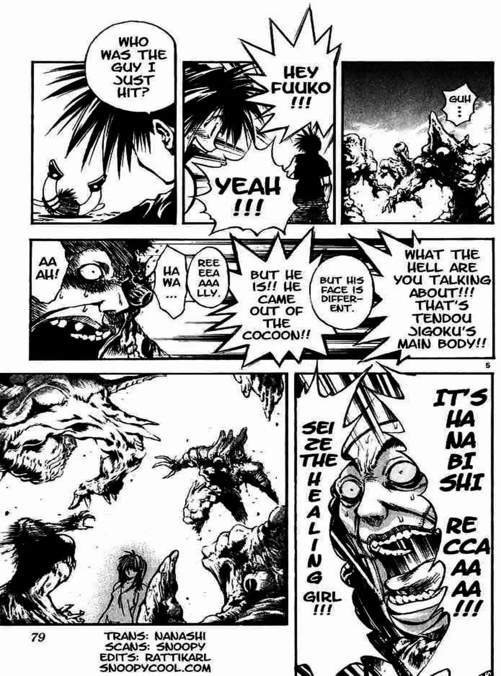 Truyện Tranh Ngọn Lửa Recca - Flame Of Recca trang 9