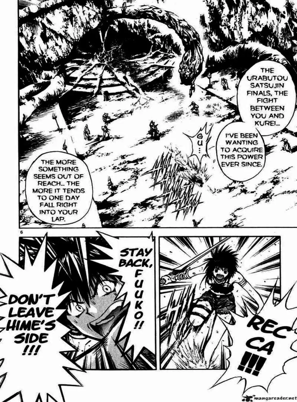 Truyện Tranh Ngọn Lửa Recca - Flame Of Recca trang 9