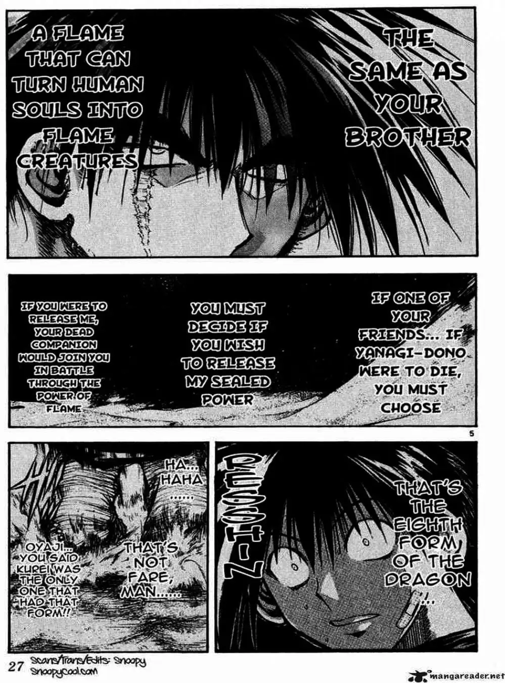 Truyện Tranh Ngọn Lửa Recca - Flame Of Recca trang 9