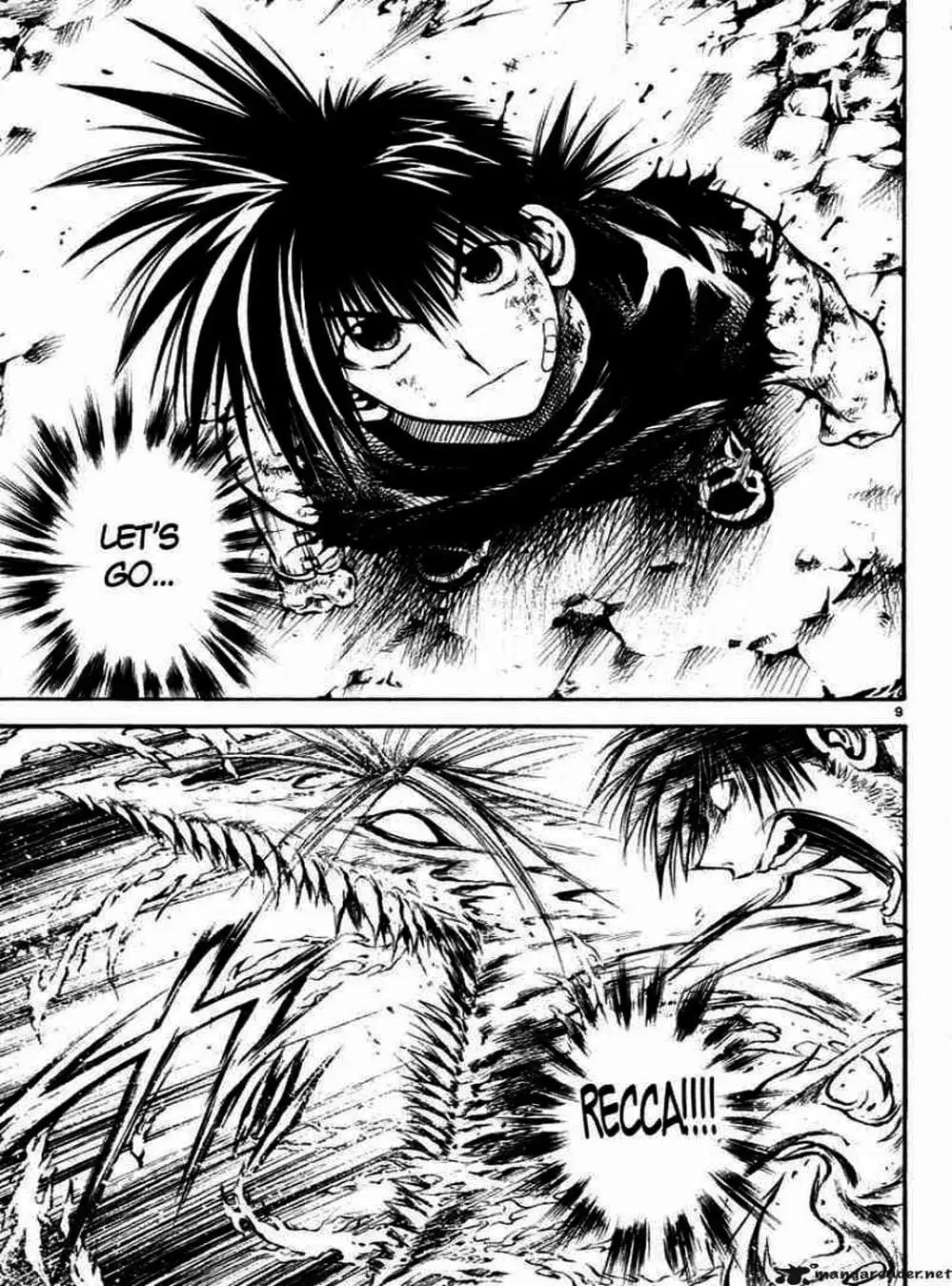 Truyện Tranh Ngọn Lửa Recca - Flame Of Recca trang 9