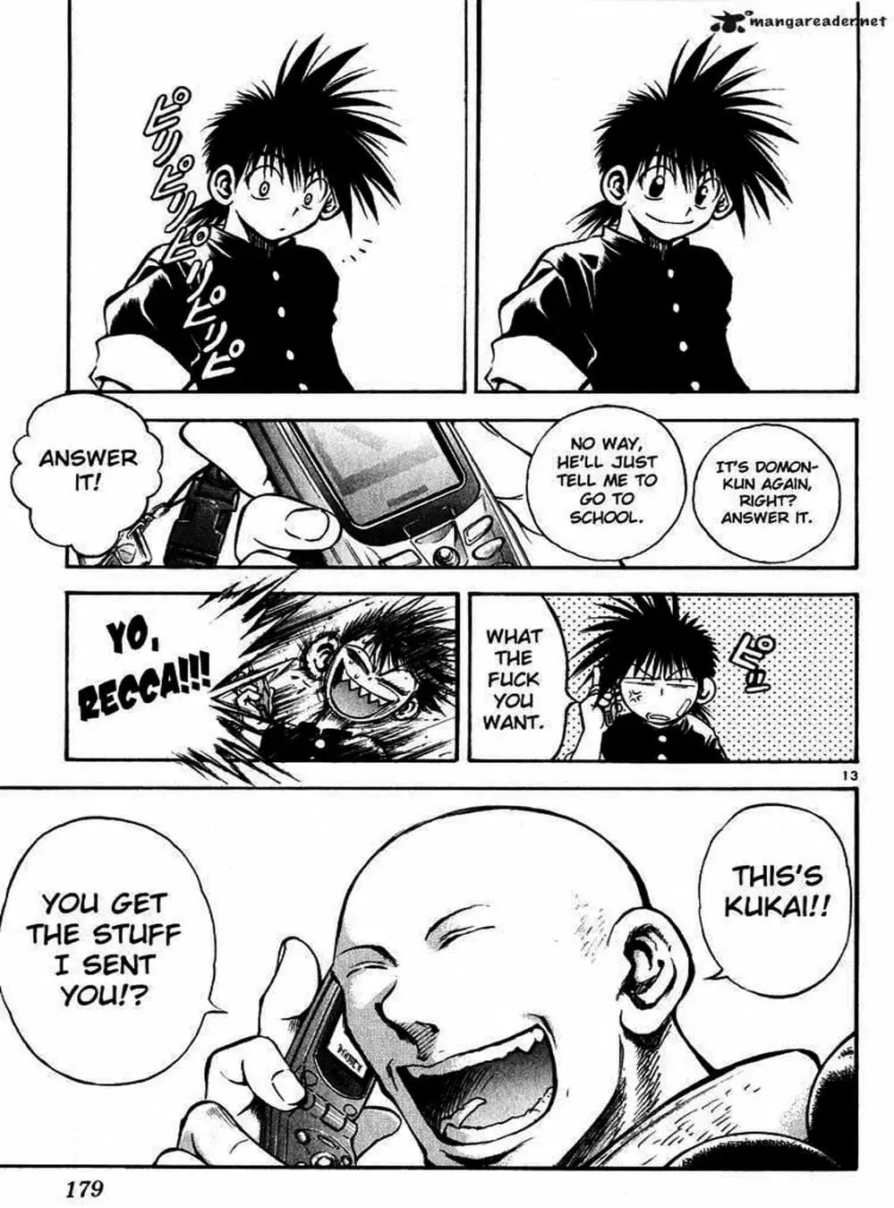 Truyện Tranh Ngọn Lửa Recca - Flame Of Recca trang 9