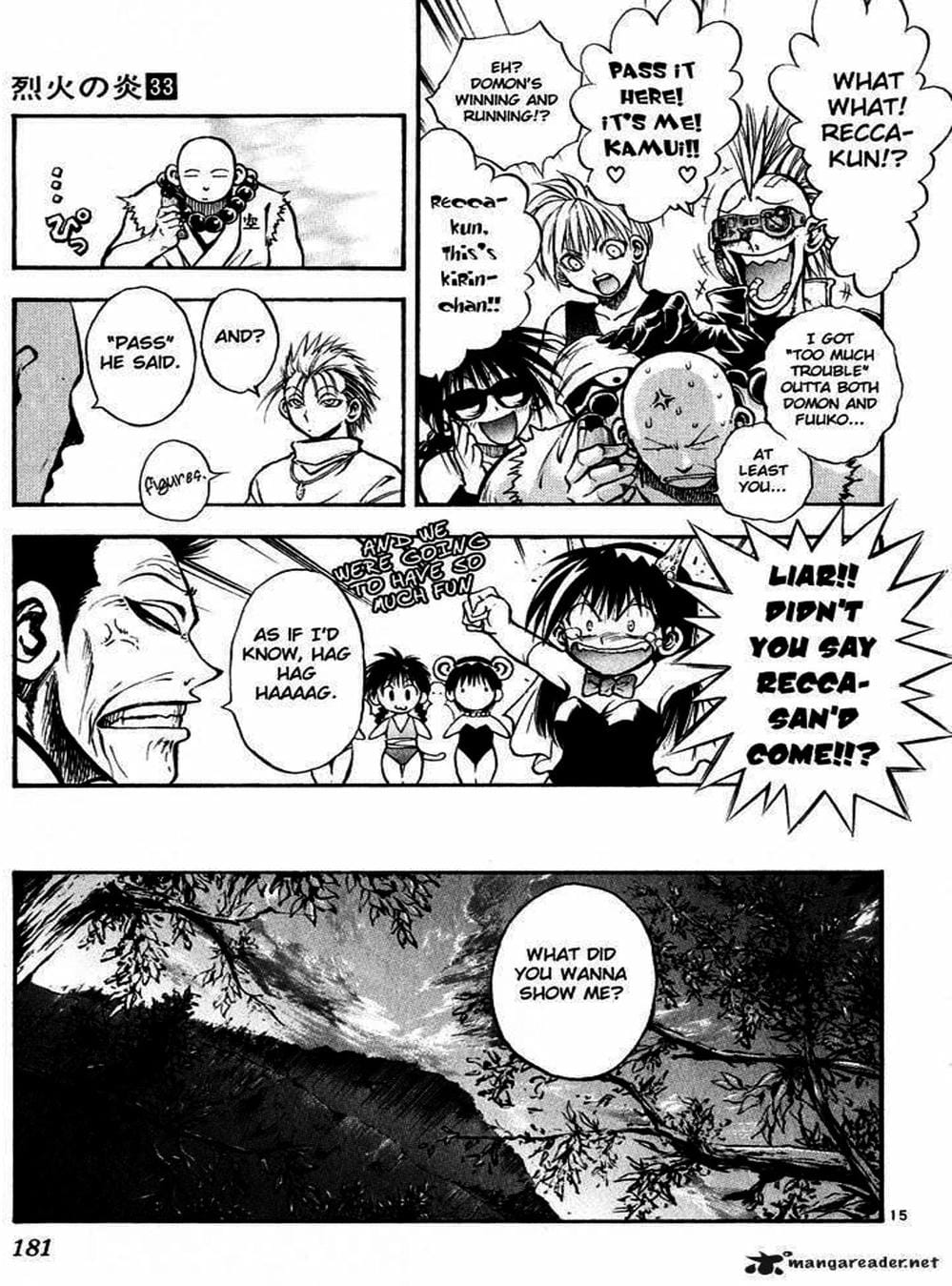 Truyện Tranh Ngọn Lửa Recca - Flame Of Recca trang 9