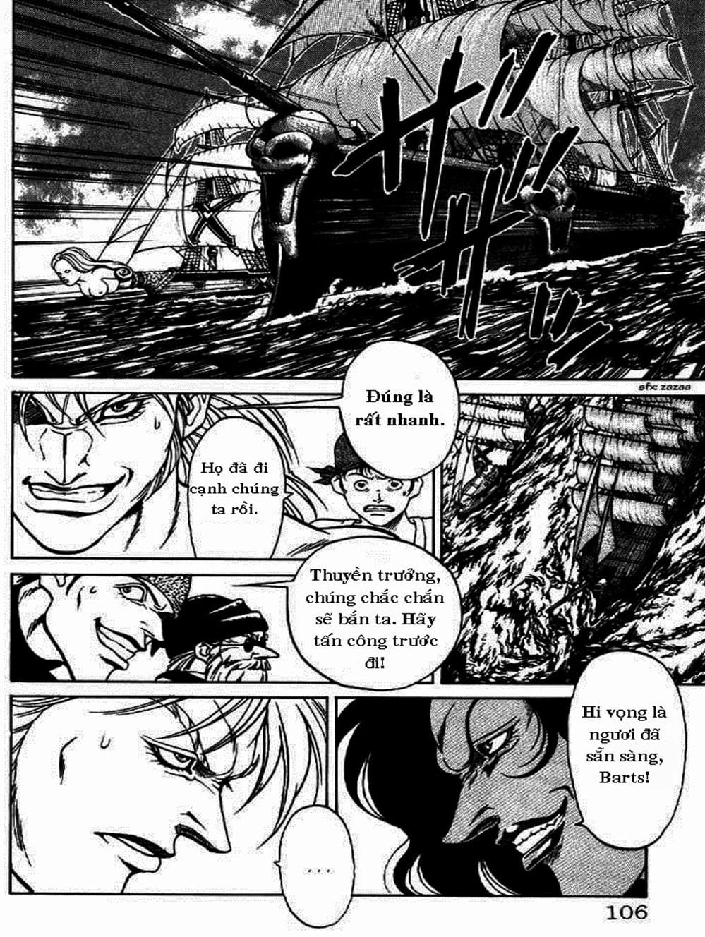 Truyện Tranh Vua Trên Biển - Full Ahead Coco trang 4