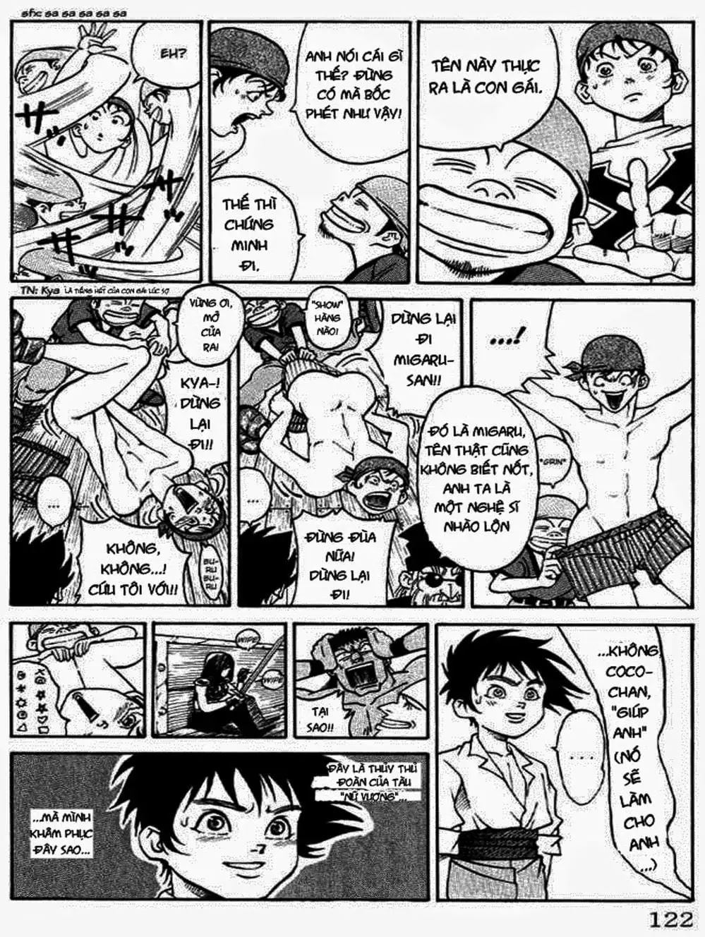 Truyện Tranh Vua Trên Biển - Full Ahead Coco trang 4