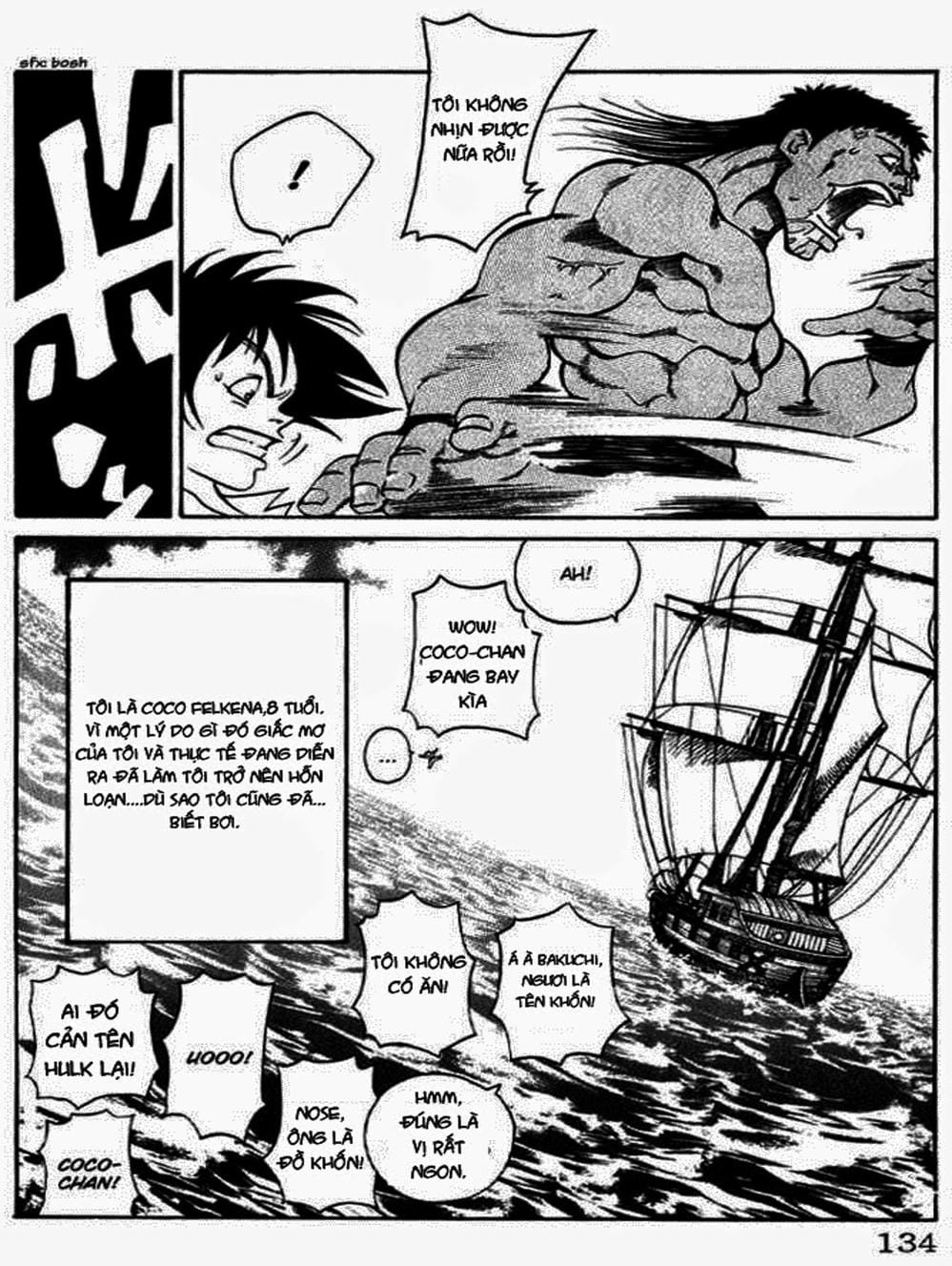 Truyện Tranh Vua Trên Biển - Full Ahead Coco trang 4