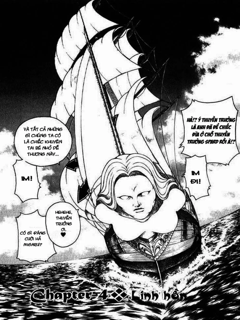 Truyện Tranh Vua Trên Biển - Full Ahead Coco trang 4
